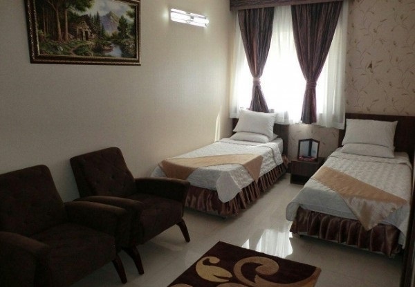 اتاق دو تخته تویین هتل شهریار مشهدرزرو هتل-های