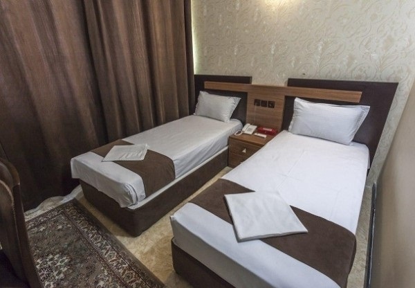 اتاق دو تخته تویین هتل قدس مشهدرزرو هتل-های
