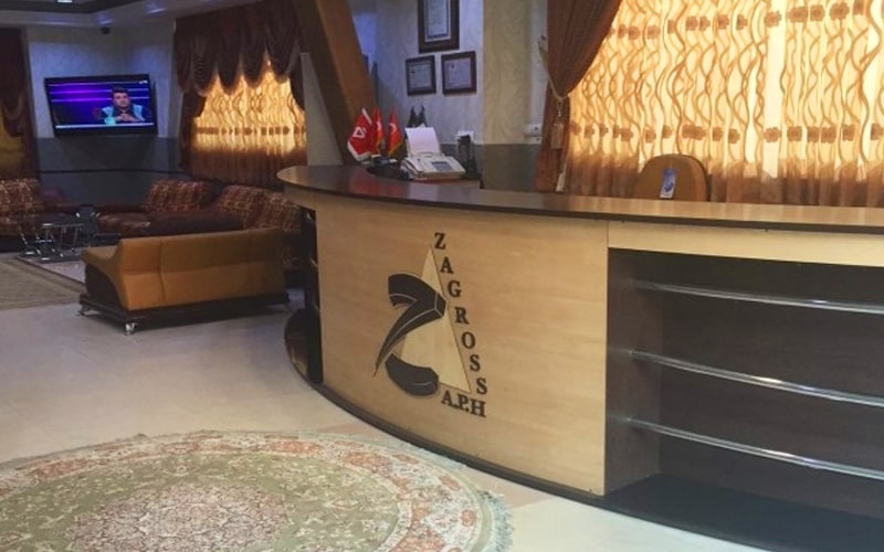 لابی هتل آپارتمان زاگرس مشهد