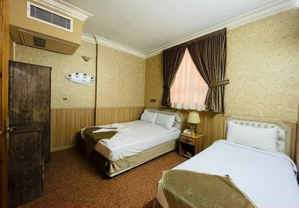 اتاق چهار تخته هتل خلیج فارس مشهدرزرو هتل-های