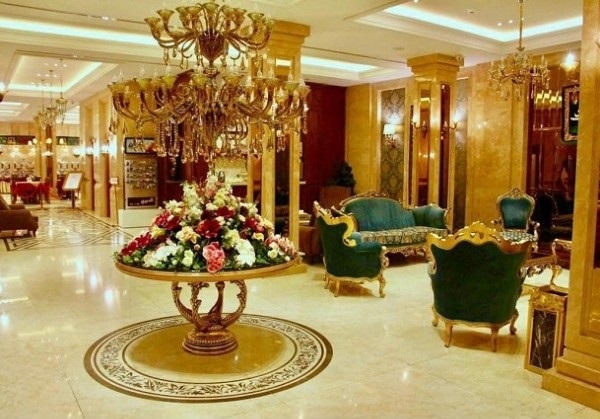 لابی هتل خلیج فارس مشهدرزرو هتل-های