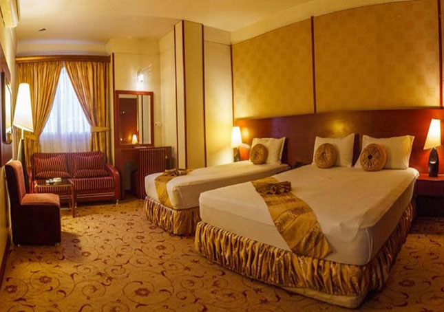 اتاق سه تخته هتل فرهاد مشهدرزرو هتل-های