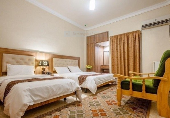 اتاق دو تخته هتل آرام قشمرزرو هتل-های