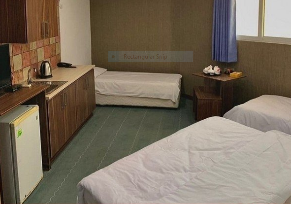 اتاق 3 تخته 4 نفره هتل آزادی قشمرزرو هتل-های