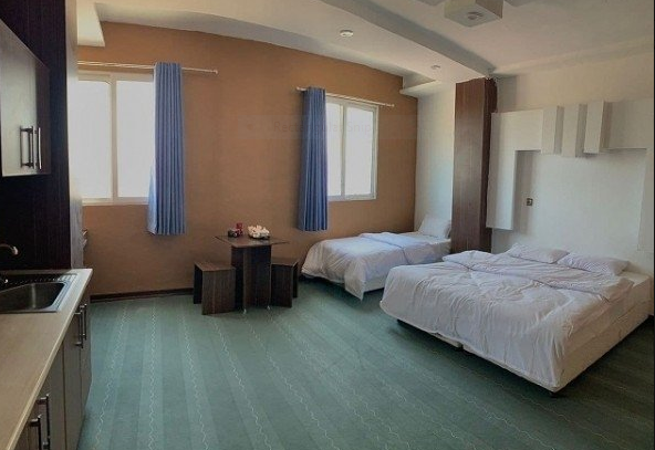 اتاق یک تخته دو نفری هتل آزادی قشمرزرو هتل-های