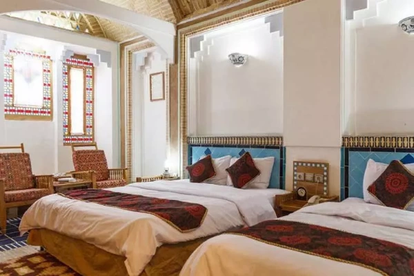 اتاق دو تخته مشیرالممالک یزدرزرو هتل-های