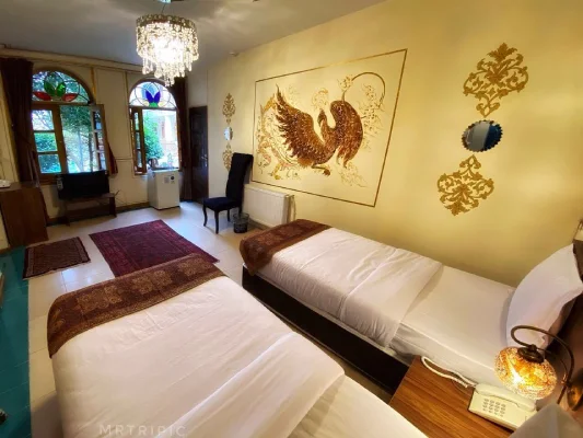 اتاق دو تخته هتل بوتیک خانه کشیش اصفهانرزرو هتل-های